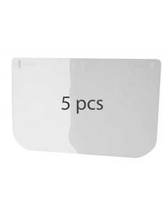 5-pcs of spare face shields for JellyBOX face shield JBFS